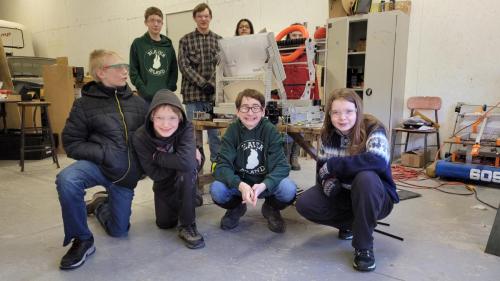 The team at the shop