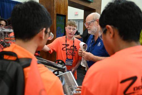 Our pit neighbors were the event champs